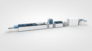 Rolle-Stapel-Lösung Inline mit DP8 und WF8